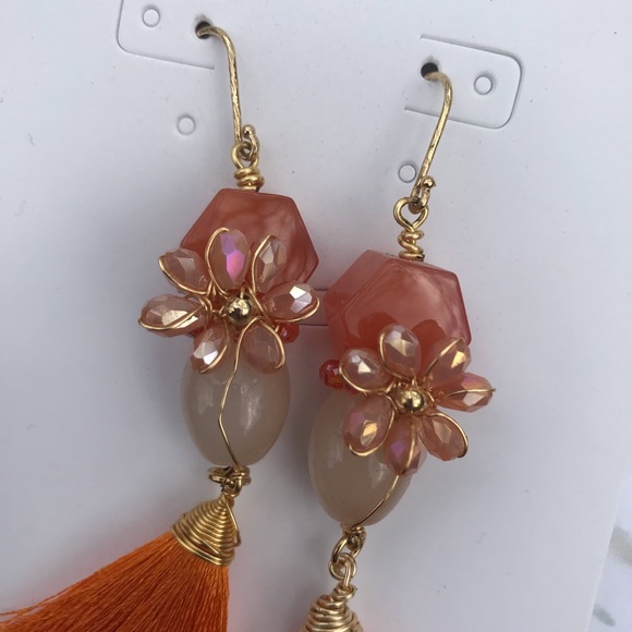 🖐HANDMADE EARRINGS 🖐 - Picture 2 of 3